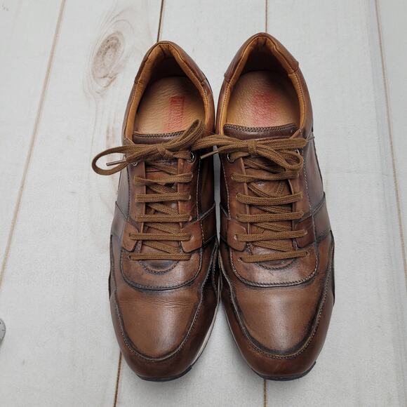 Pikolinos brown leather sneaker shoes dress oxford liverpool main image 7